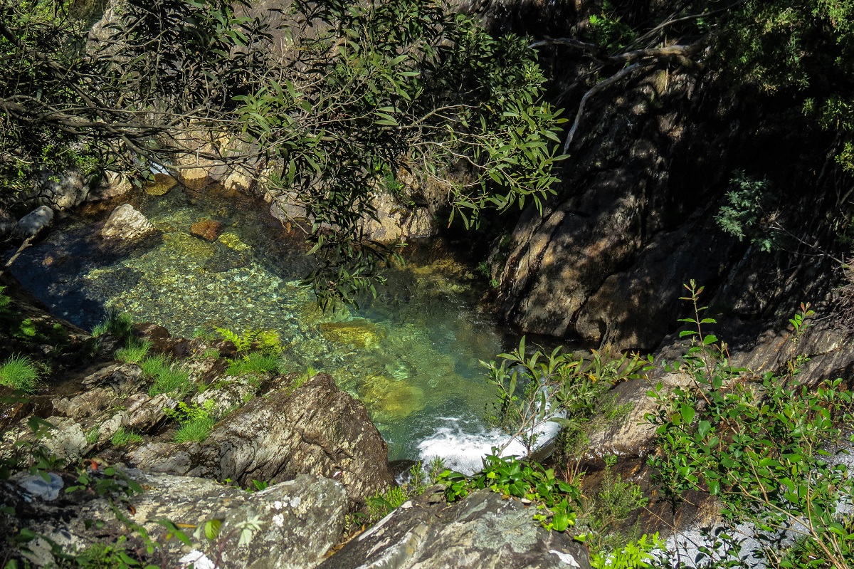 Family tour Europe Portugal: hiking along the waterfalls & lagoons of Serra de Arga, a paradise in North of Portugal rich in wildlife and clear water  